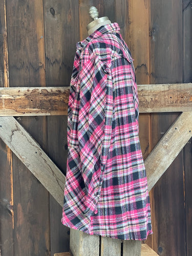 AMV Signature Flannel- PINK PANTHER